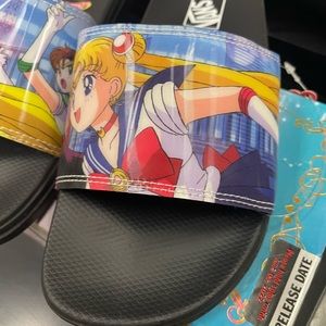 Vans sailor moon slides